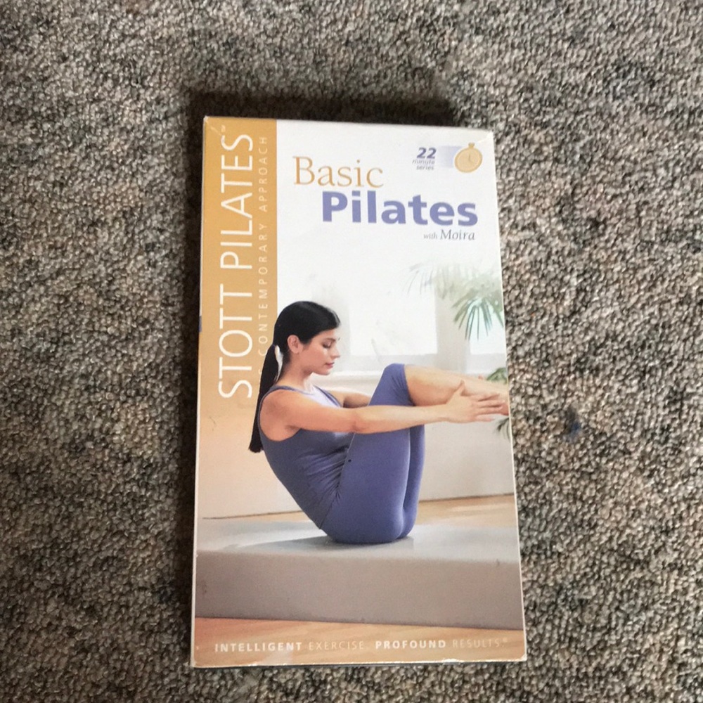 Basic Pilates VHS tape 22 minutes